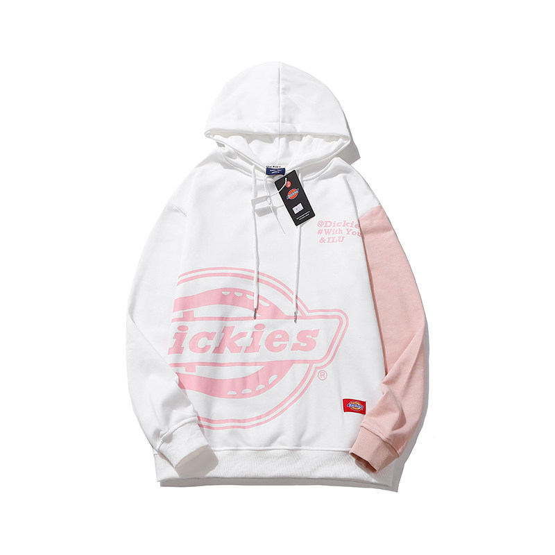 dickies连帽卫衣男女休闲加绒外套宽松运动卫衣