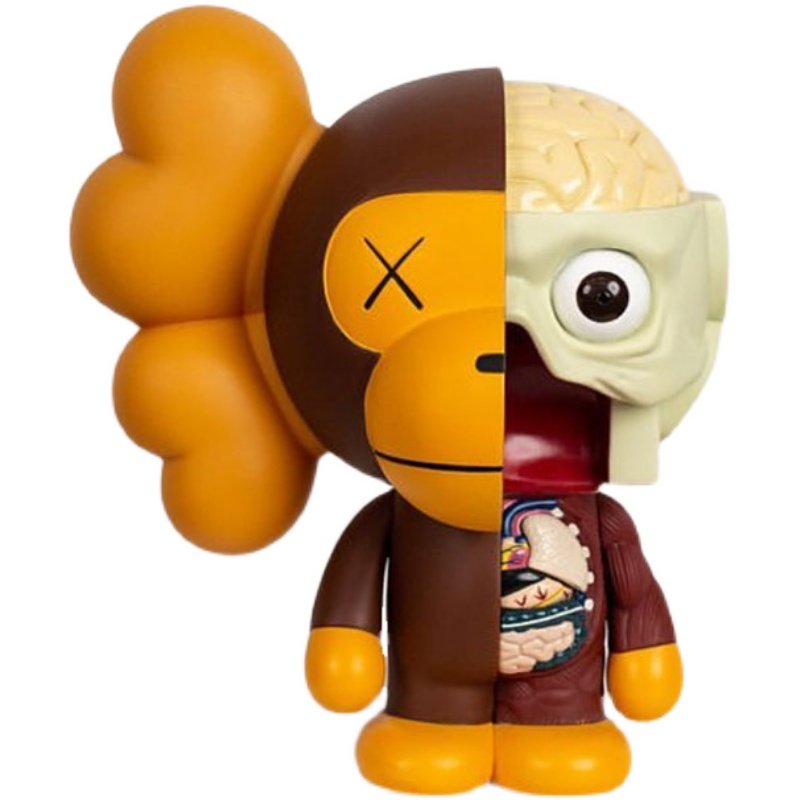 解剖mandkaws猿人猴子周遍公仔限量手办模型潮玩盲盒