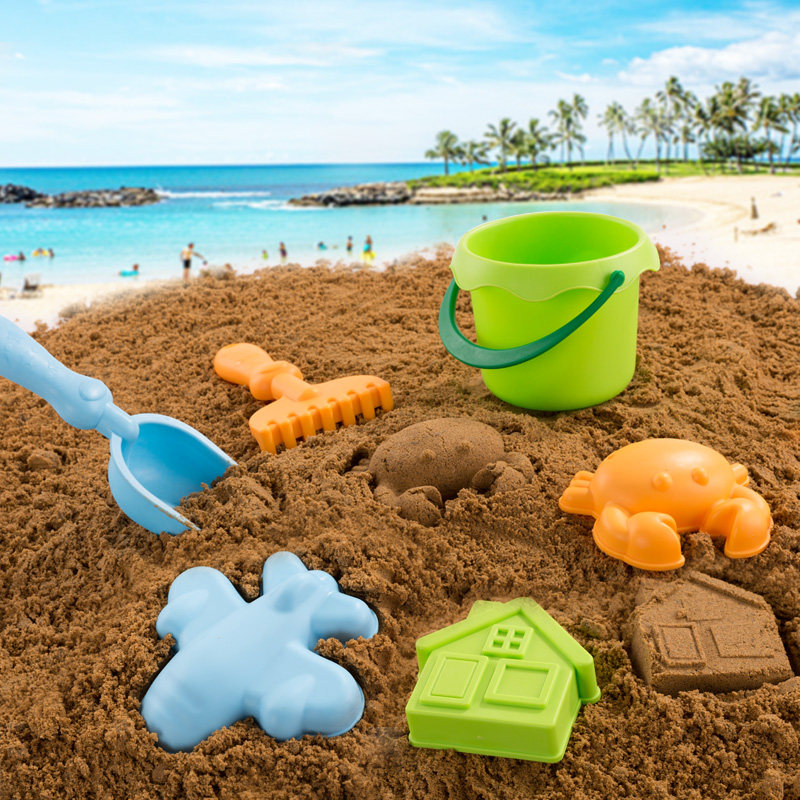 儿童沙滩玩具14件套装桶宝宝挖沙子铲子沙漏男孩女孩幼儿玩沙工具
