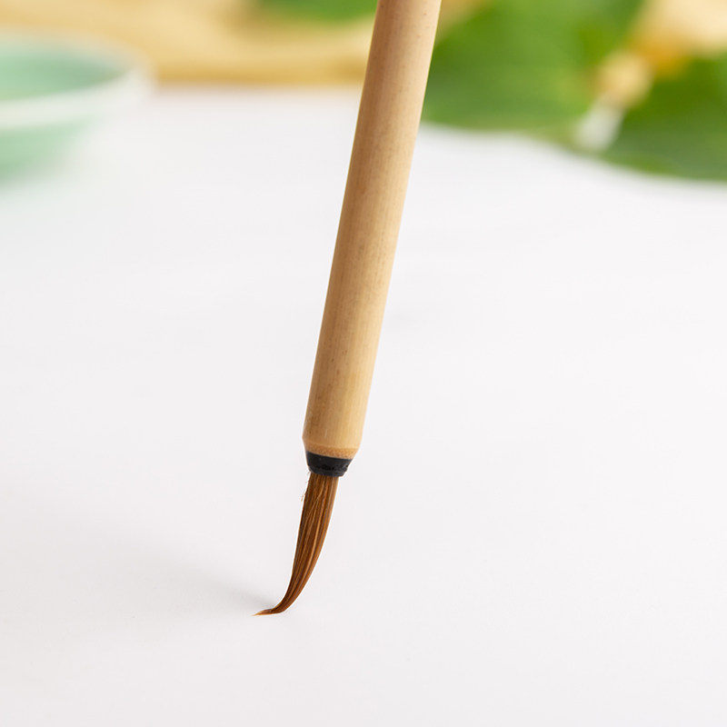 千枝工笔兼毫细毛毛笔国画山水勾线笔文房四宝写意毛笔