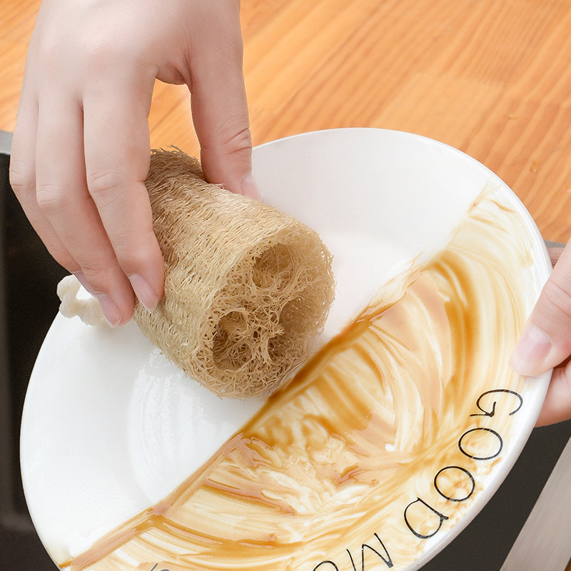 丝瓜洗碗布丝瓜瓤洗刷神器厨房家用天然天然丝百洁布