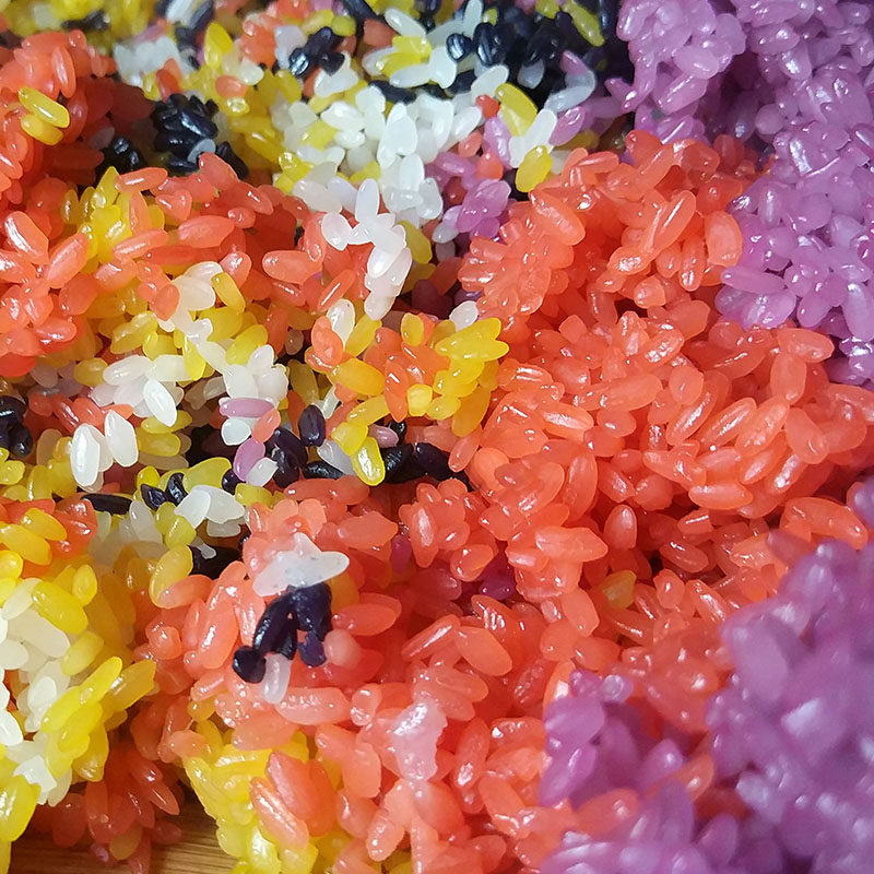 广西五色糯米饭植物橙红色染料苏木中草药红米饭天然植物500g红蓝