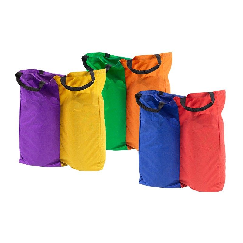 华森葳幼儿园袋鼠跳跳袋双人人大布袋感统训练训练器感统训练器材