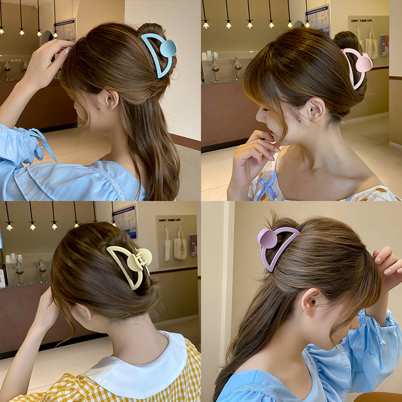 韩式发夹后脑勺顶夹头发夹子鲨鱼夹中号发卡头饰发饰