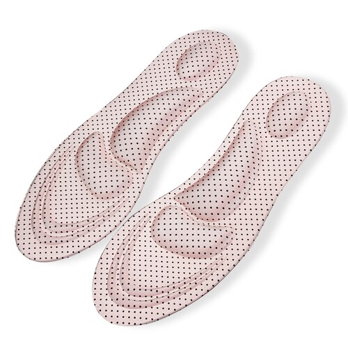 纳特纳4d防滑鞋垫男女运动女士高跟鞋透气吸汗按摩足弓按摩鞋垫