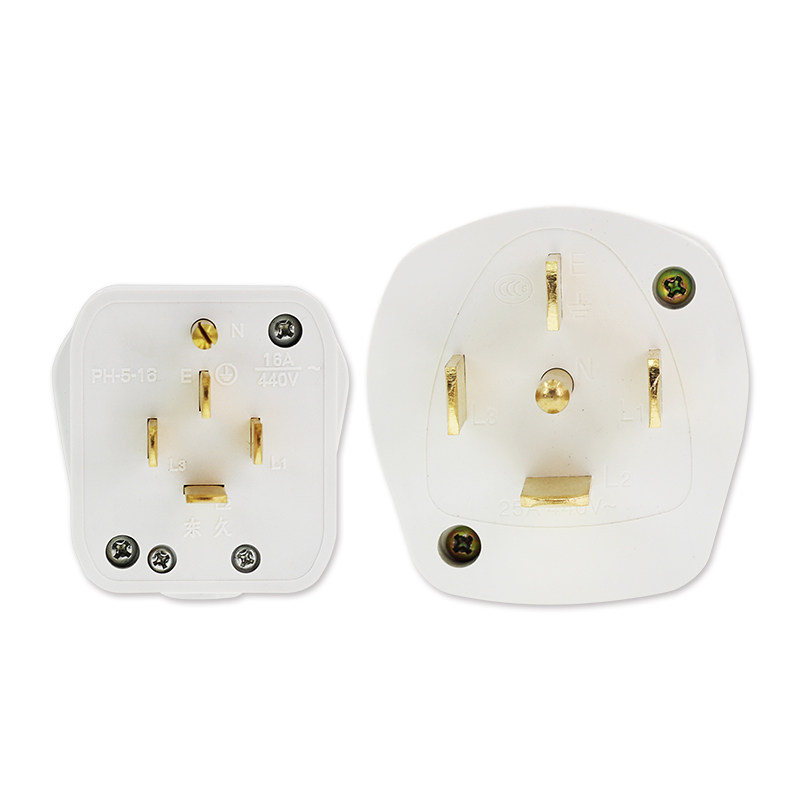 三相ac30五孔插头电源5孔25a16a模数插座插头