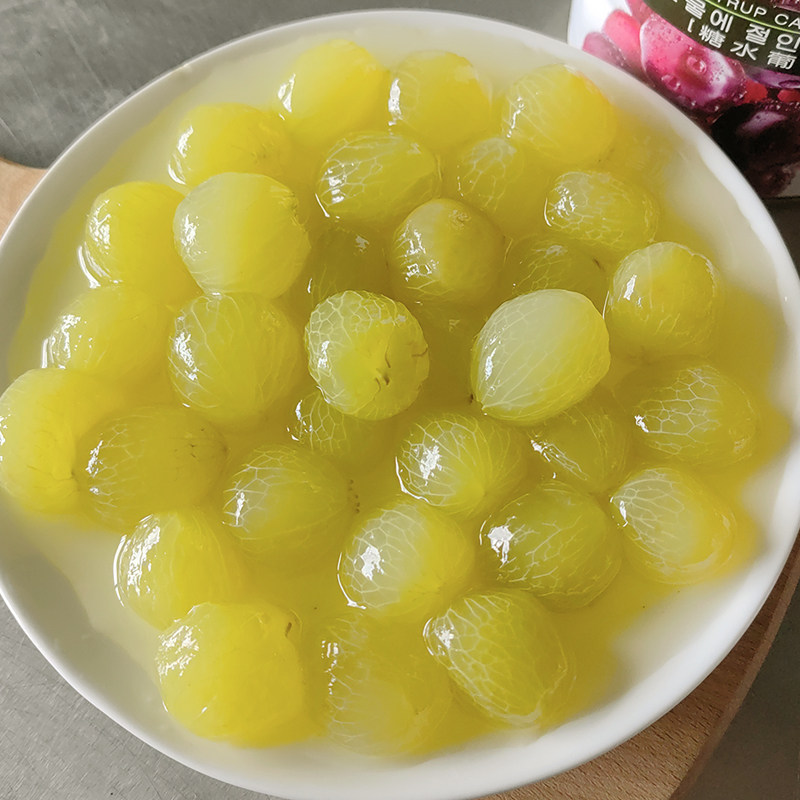 希恩糖水葡萄罐头820g巨峰去皮无籽新鲜果肉水果罐头