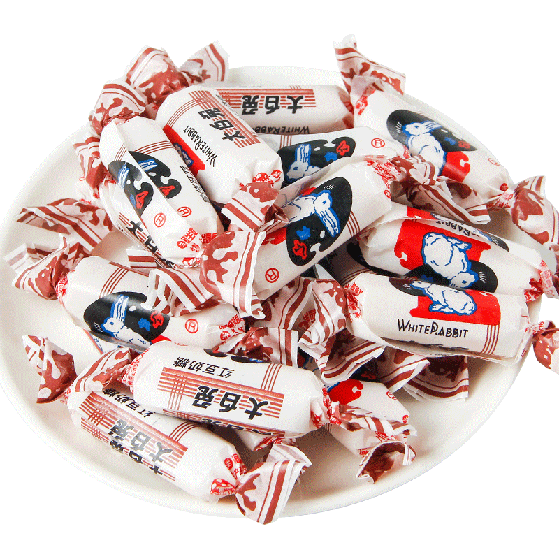 大白兔红豆原味奶糖500g喜糖软糖结婚礼休闲糖果传统糖果