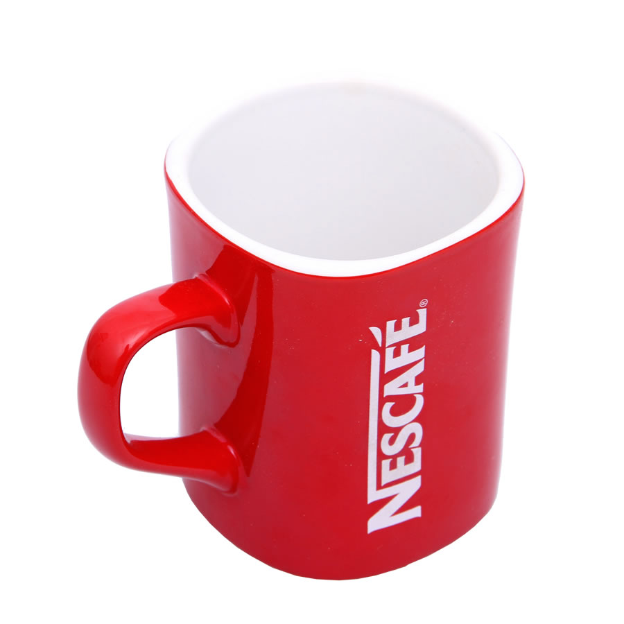 雀巢咖啡杯典红马克2000年限量男女喝水水杯瓷杯马克杯