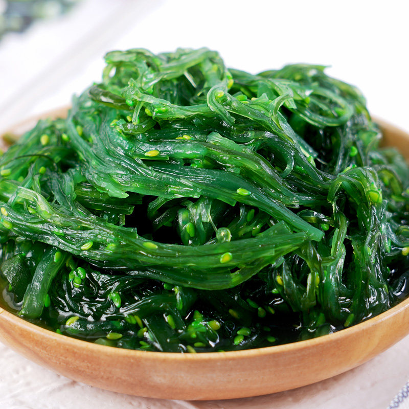 寿司沙拉顺福海草中华味付海草调味裙带菜饭前小吃2kg/包解冻即食