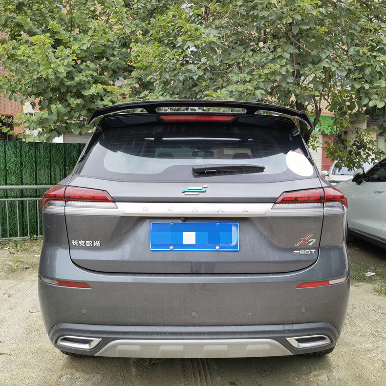 科赛长安欧尚x5尾翼x7改装5顶翼免打孔pro尾翼