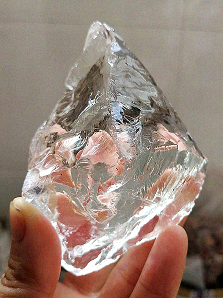 纯天然毛料晶体练手雕刻原矿原料喜马拉雅白水晶大块奇石