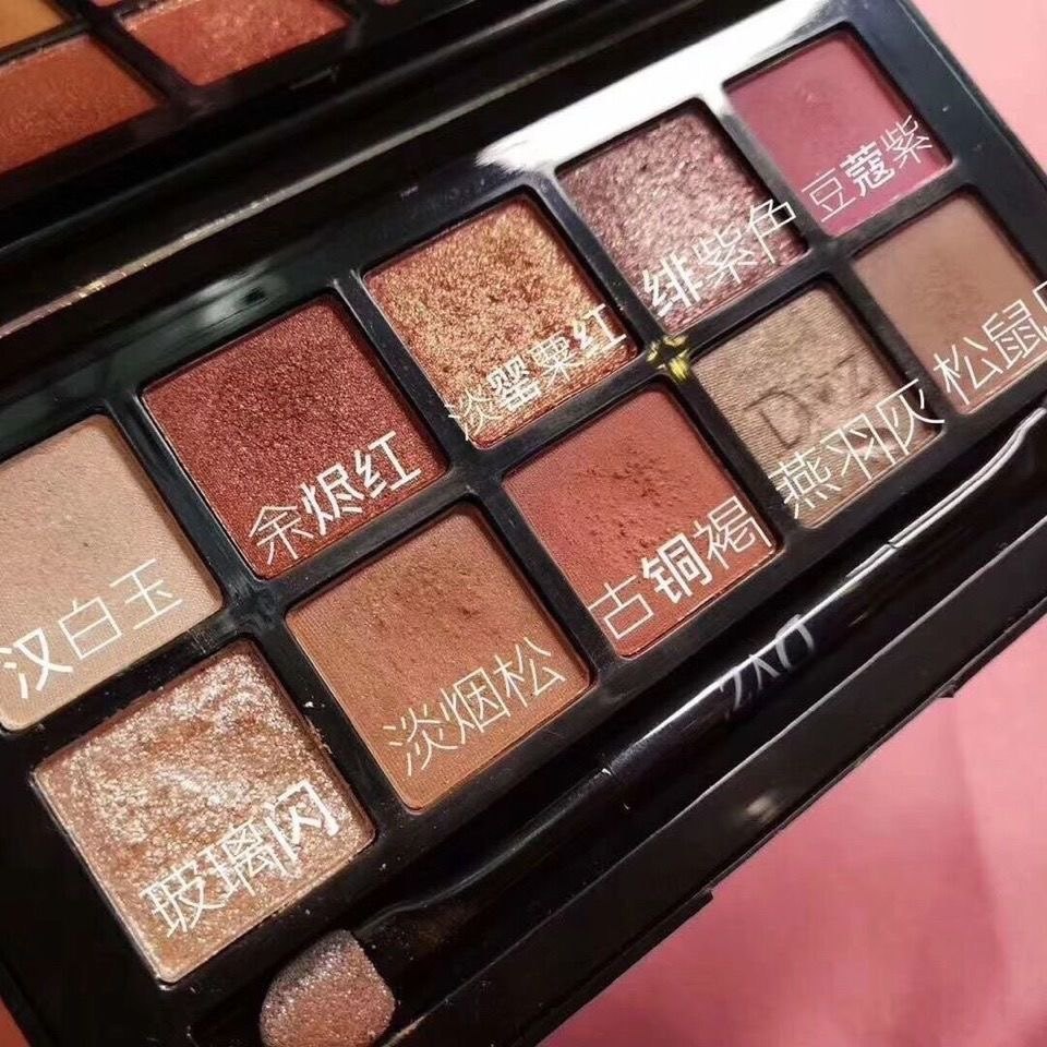 dvz朵色新款眼影十色盘裸妆哑大地眼影