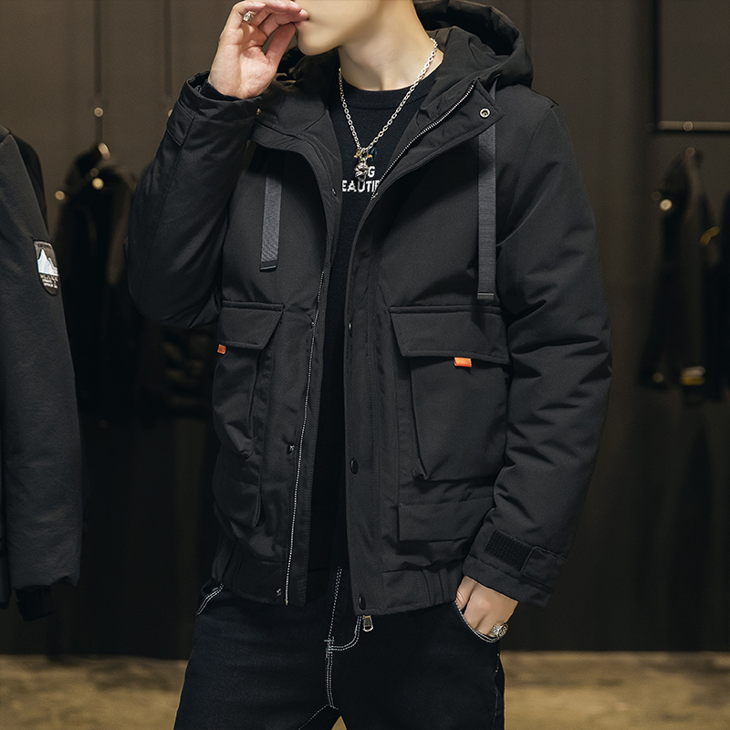 棉衣男士秋冬季款大码宽松加厚韩版潮流ins工装羽绒棉服潮牌外套