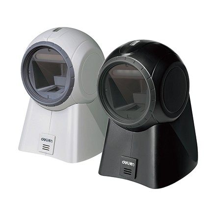 得力二维条码无线扫描红外线极速物流条码扫描枪