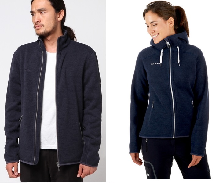 Mammut猛犸象Arctic ML Jacket 男女保暖透气厚抓绒衣10394多款