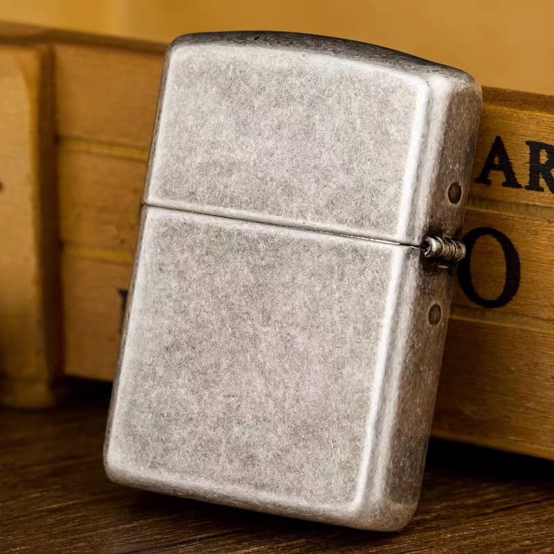 zippo正品28973煤油打火机仿古盔甲加厚外壳原装zippo