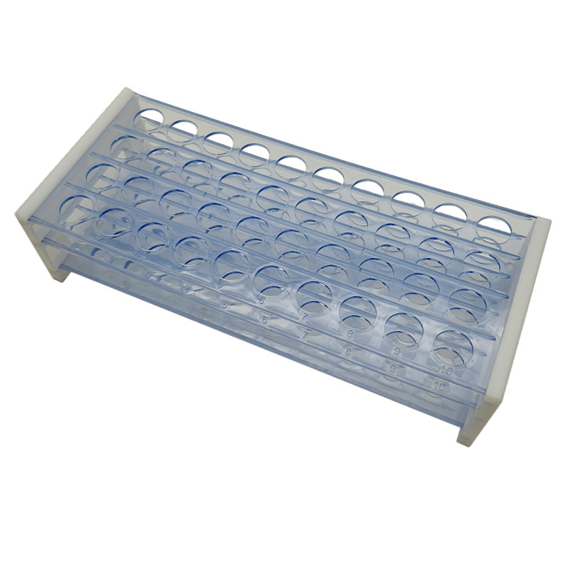试管实验室玻璃塑料18mm白色组装架子离心管架试管架