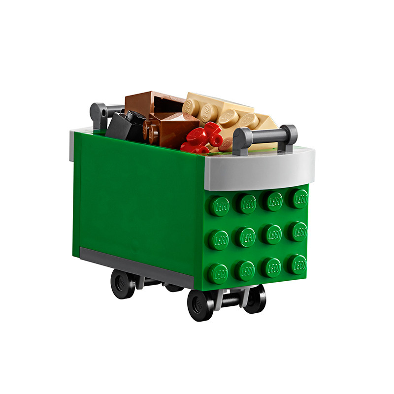 2019lego 乐高 积木 city 60220 城市系列 城市清理车垃圾车 玩具