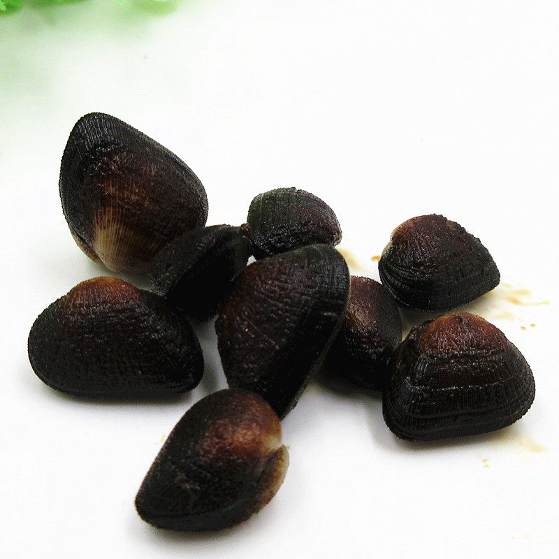 莆田特产农家自腌血蛤 小吃腌黑蛤瓶装一件500g二件多省包邮