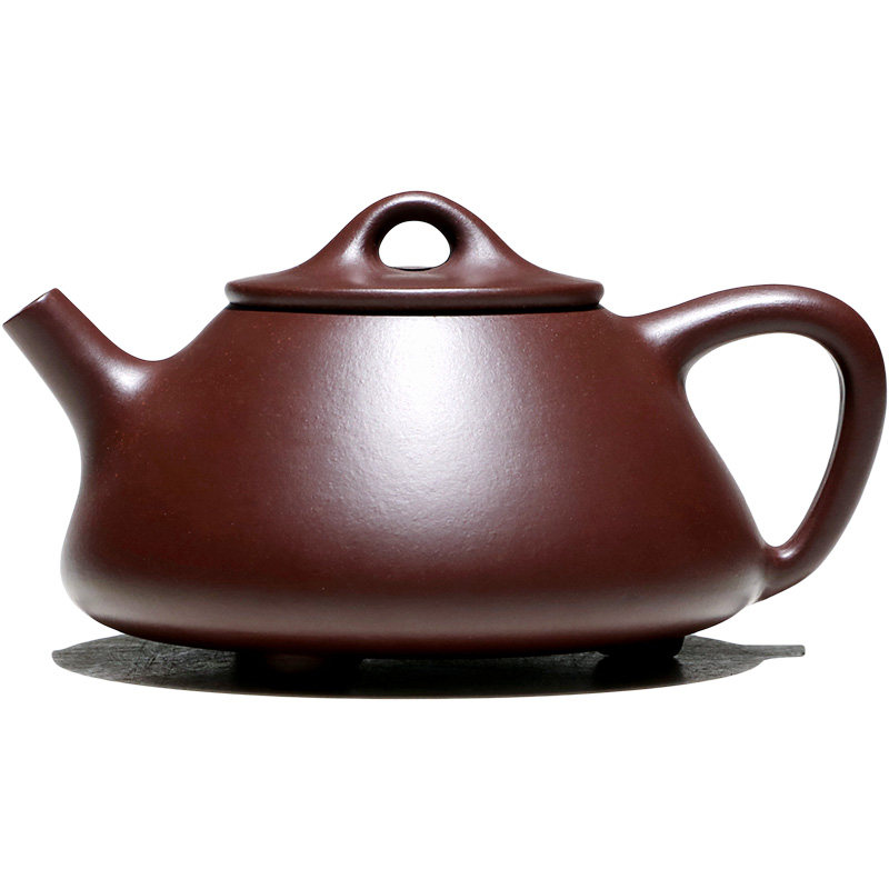茶壶潘晔紫泥石朱泥石家用泡茶两笔手工纯全紫砂壶茶壶