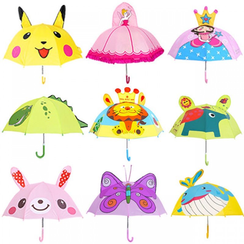 幼儿园儿童童雨伞男孩女童小孩学生宝宝卡通可爱儿童雨伞