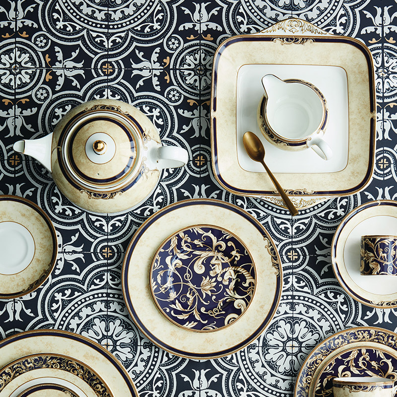 wedgwood玮致丰饶之角35cm椭圆圆盘骨瓷盘子餐具盘