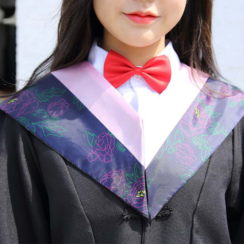 学士包邮学位文理文理科科硕博士毕业礼服垂布学生校服