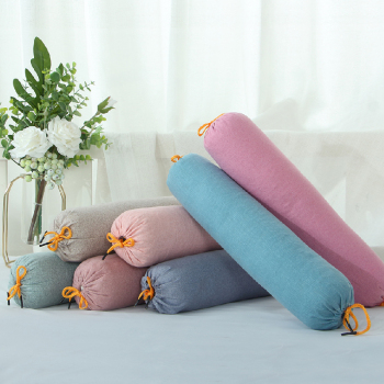 艾草荞麦壳决明子艾草颈椎枕圆柱枕糖果枕腰枕抱枕枕头单只单人
