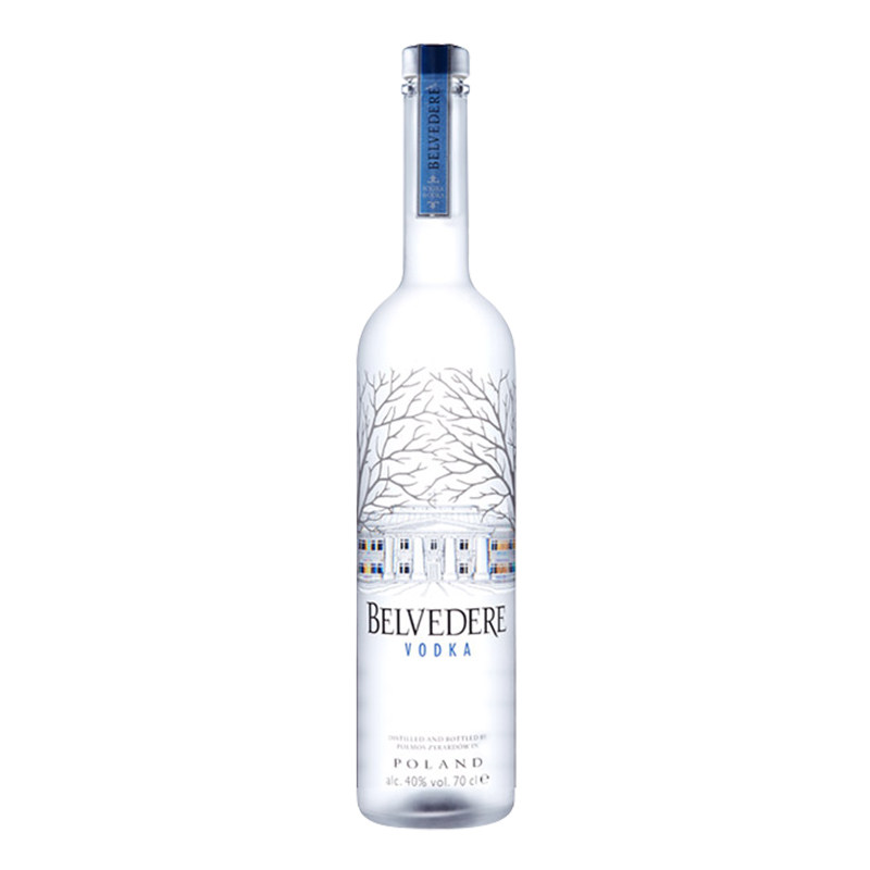 雪树伏特加原味750mlbelvederevodka洋酒烈酒伏特加