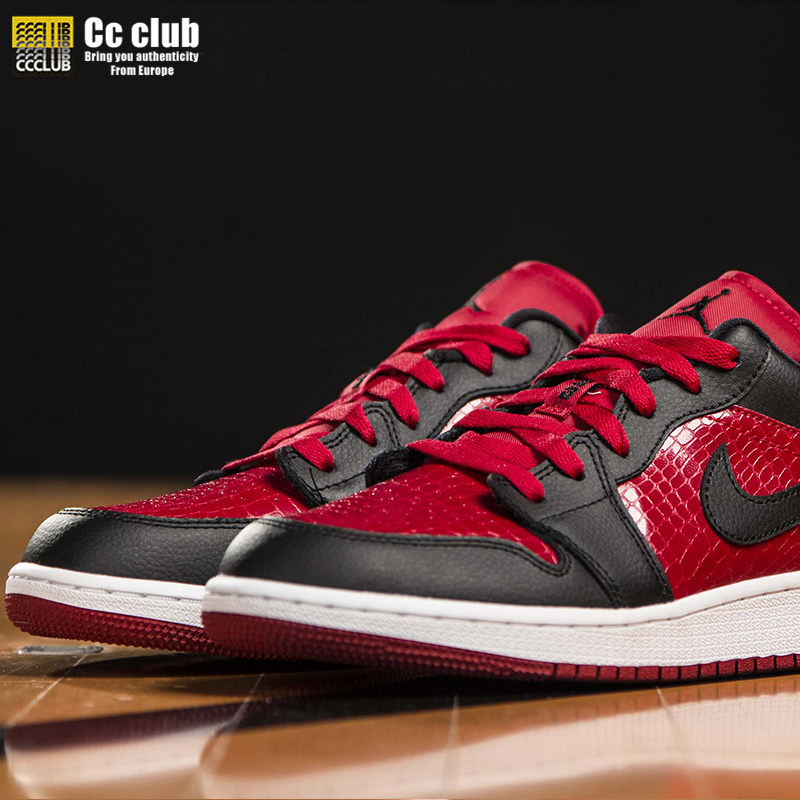 airjordanlowaj1黑红禁穿低帮篮球鞋553560610篮球鞋