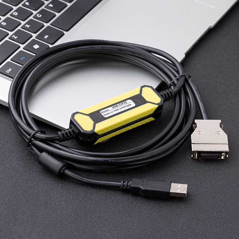 适用欧姆龙plc编程电缆数据线下载通讯线cpm1a/2a/usb-cqm1-cif02