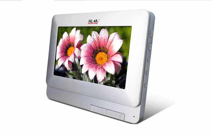 冠林全新ah3f51bc彩色7寸室内可视可视对讲对讲机门铃楼宇对讲设备