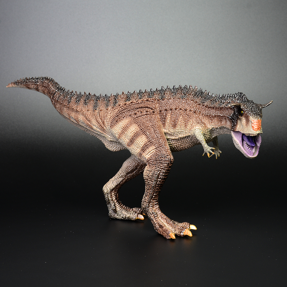 恐龙模型玩具新款食肉掠食牛龙实心仿真动物仿真