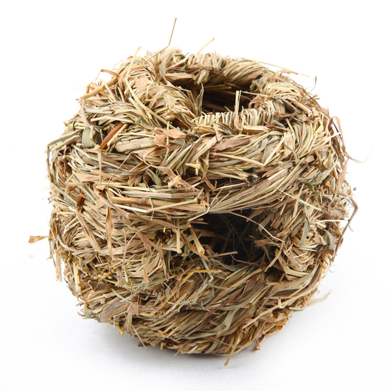 兔子凯莉磨牙草球荷兰龙猫草架玩具草窝玩具