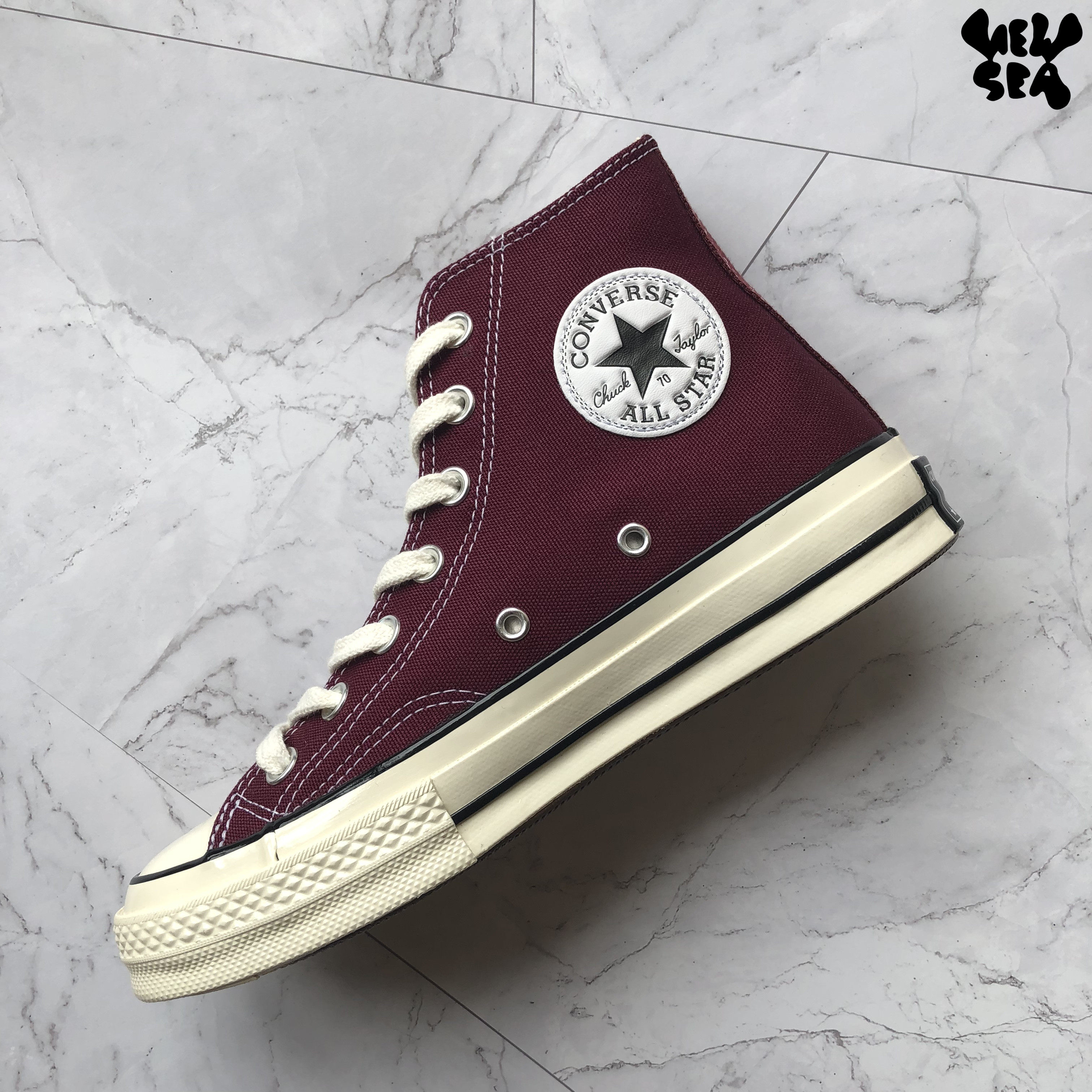 converse匡威1970s三星星标酒红高帮低男女情侣帆布帆布鞋