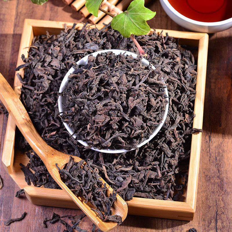 云南茶叶 茶勐海老树 樟香普洱 袋装散装茶发酵熟茶买1送1