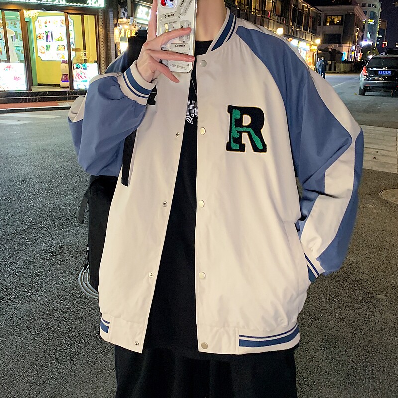 rq男孩春秋运动校服外套十三四五六七八九夹克