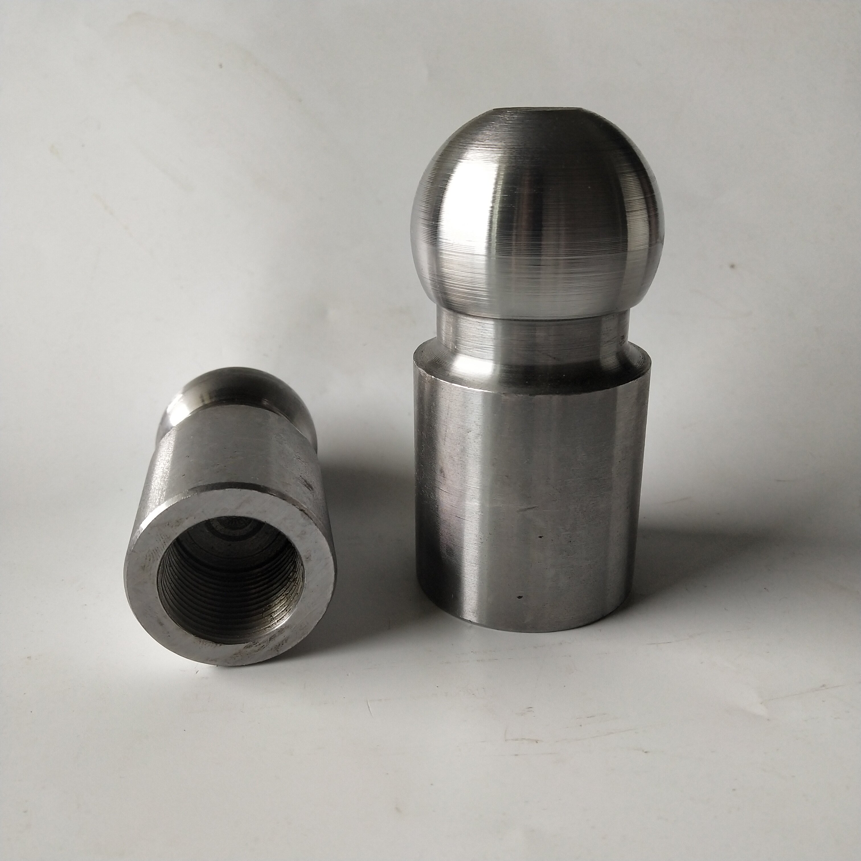 配件油缸支腿活塞杆改装顶盘顶帽吊车钻机腿球头液压缸