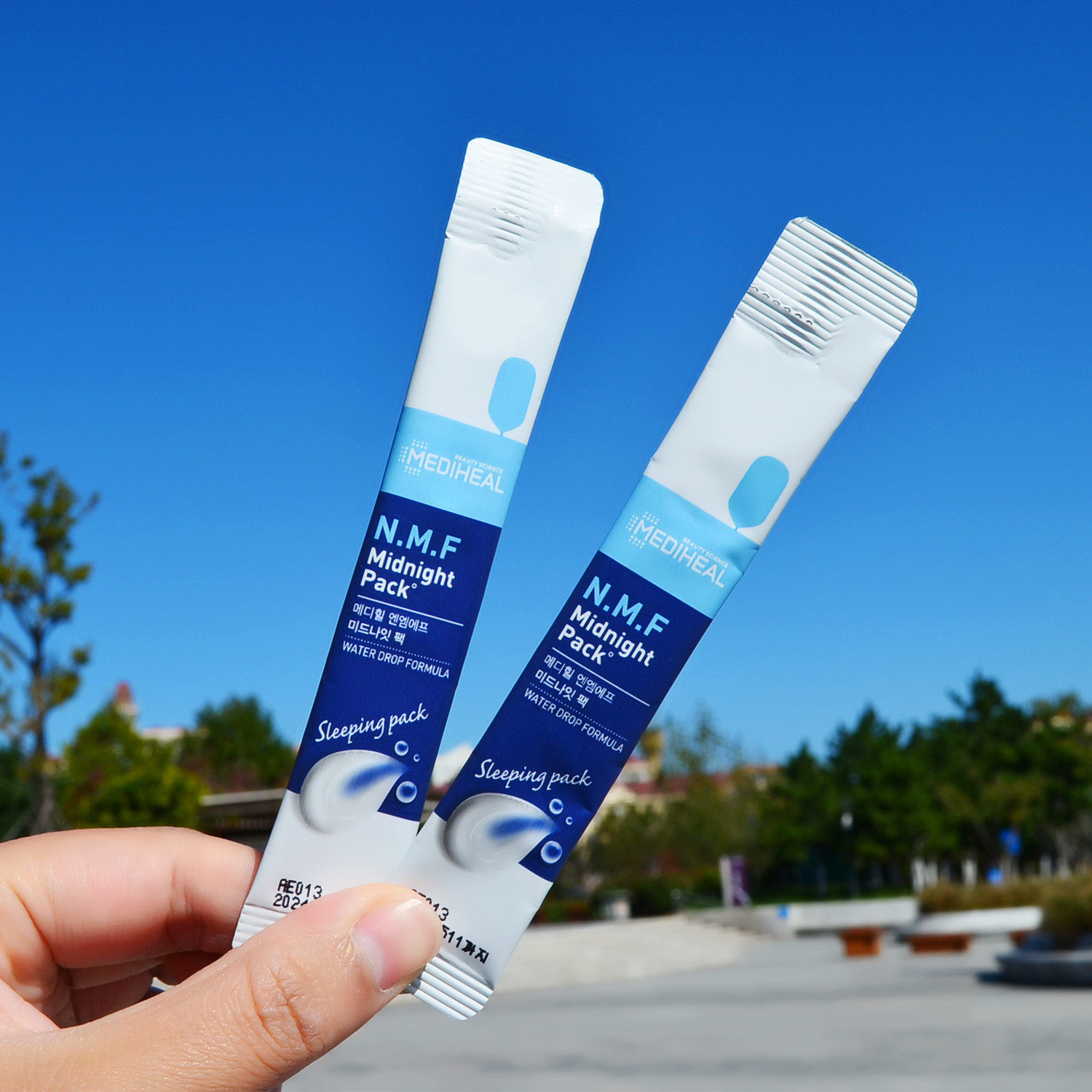 韩国美迪惠尔可莱丝nmf水库补水保湿水润睡眠面膜涂抹面膜