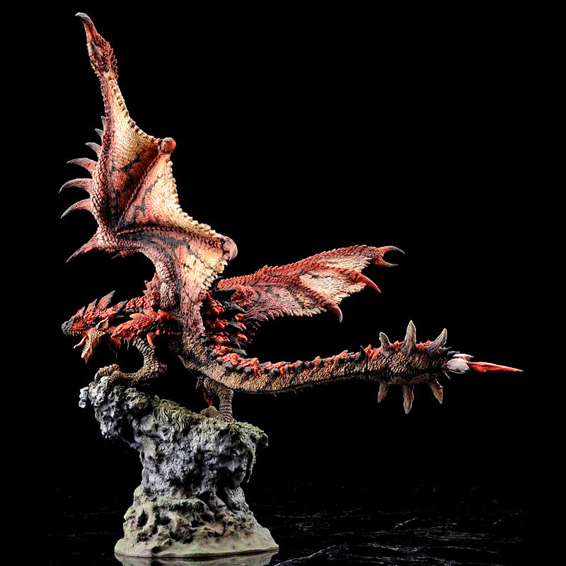 正版现货rathalos火龙monsterhunter怪物猎人模型手办雕像手办