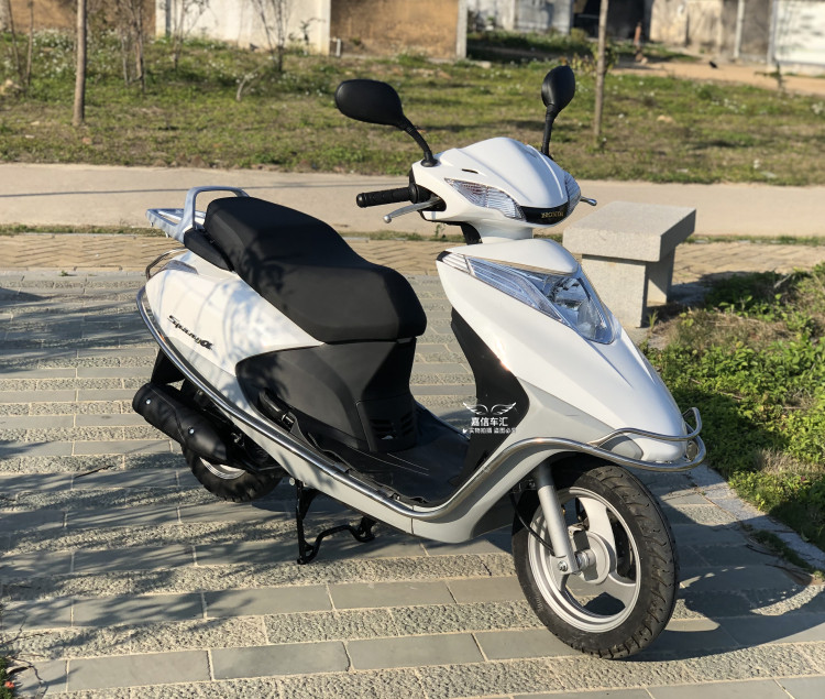 本田睿御110cc踏板摩托车整车冲程女装燃油助力摩托车整车