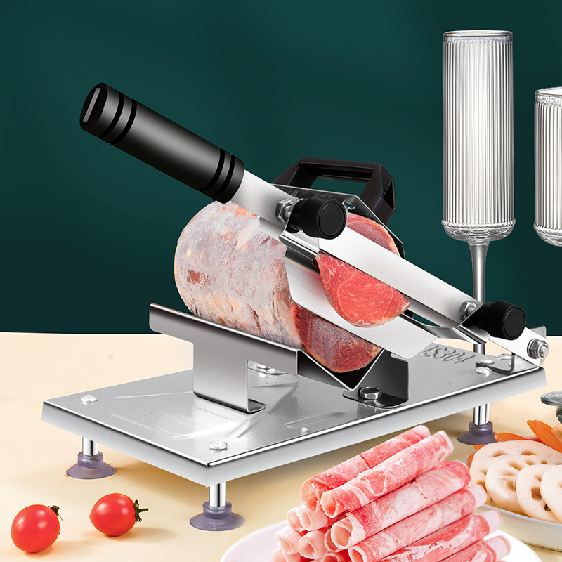 羊肉肉卷切片机切肉肉片机家用多功能刨肉机薄片牛肉切片机