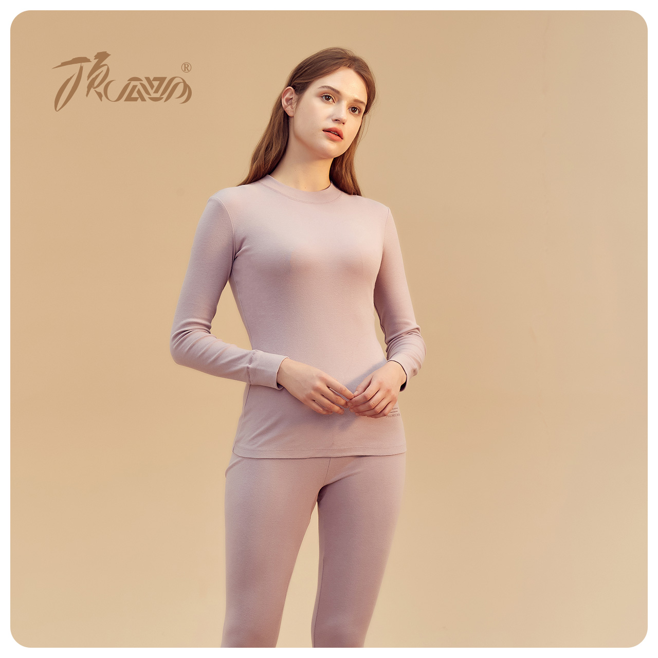 顶呱呱彩棉内衣女士秋衣秋裤全棉纯棉情侣保暖内衣保暖套装