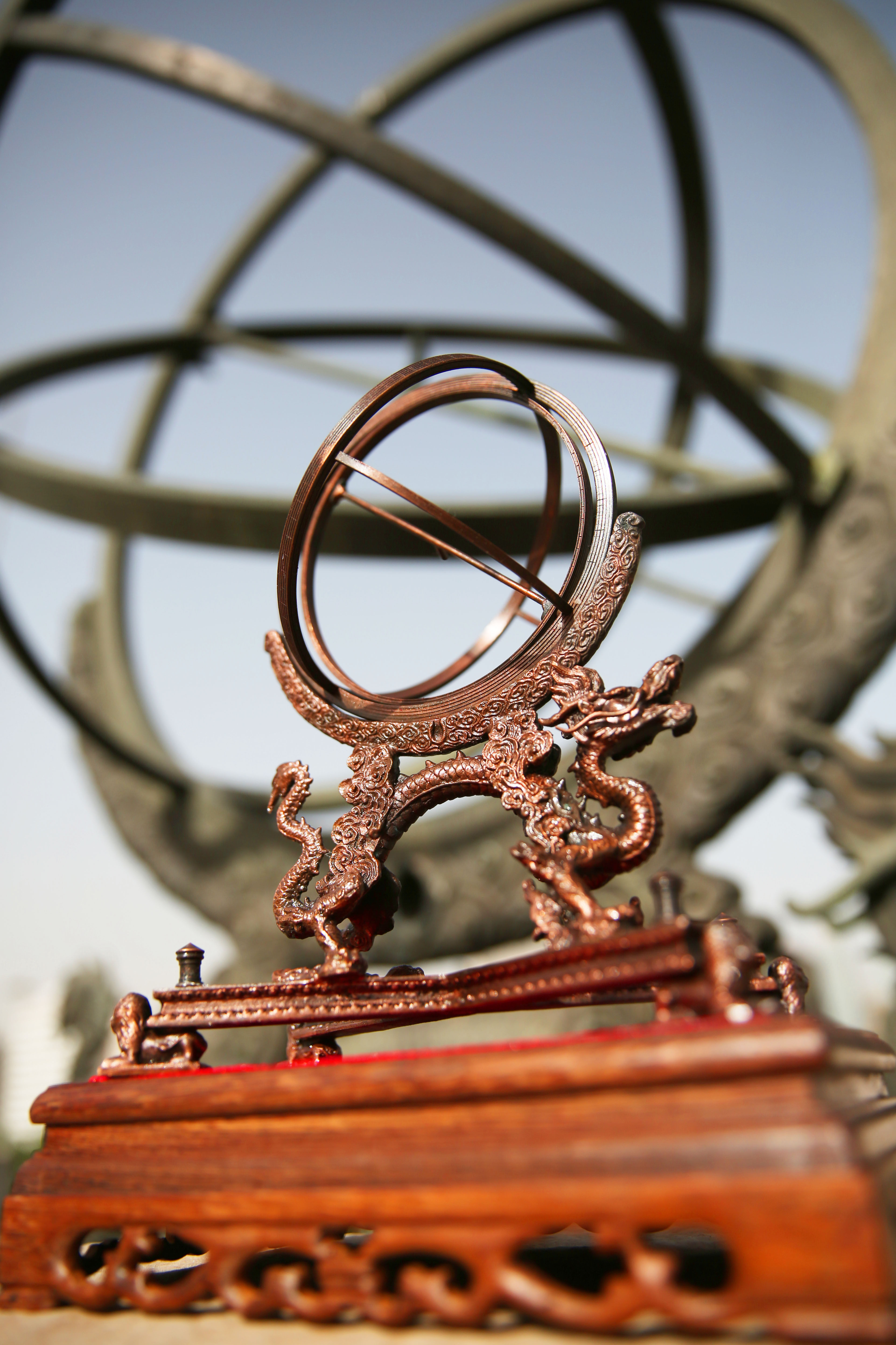 赤道经纬仪北京古观观象台明清天文仪器观星授时摆件