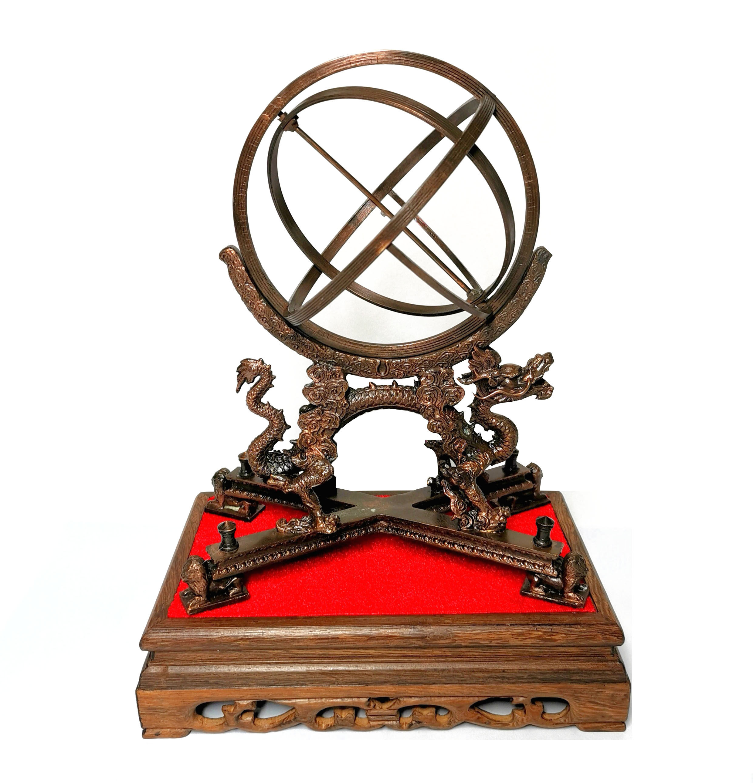 赤道经纬仪北京古观观象台明清天文仪器观星授时摆件