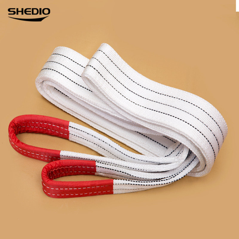 吊装带吊车吊带合成纤维吊绳大吊车叉车国标5吨扁平工业起重吊带