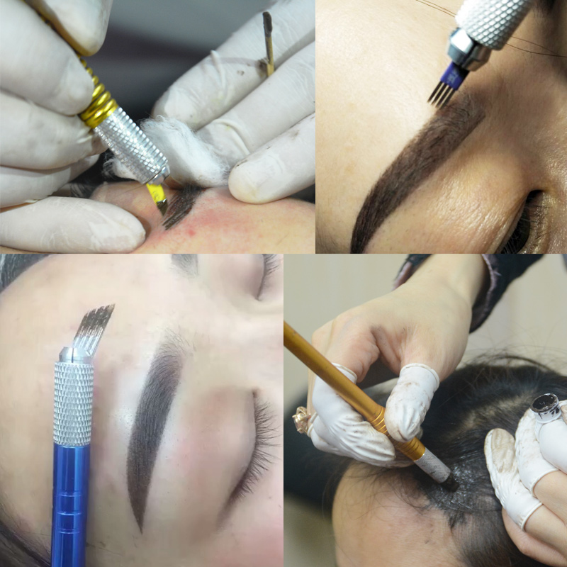 绣笔纹眉半永久化妆纹绣笔全能手工操作漂唇眼线化妆