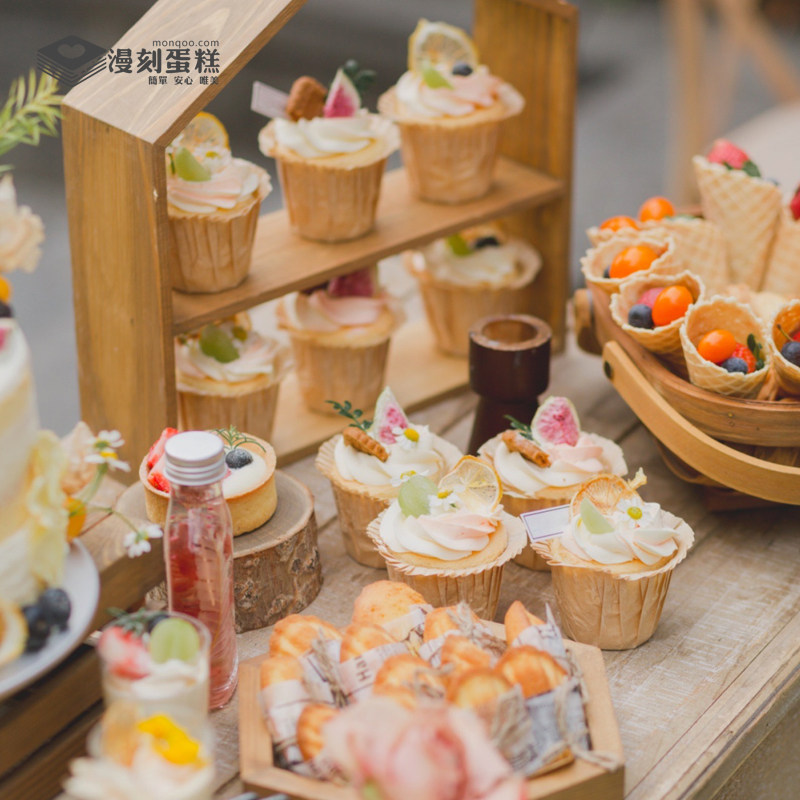 户外森系鲜花甜品婚礼茶歇下午茶派对聚会上海新鲜蛋糕