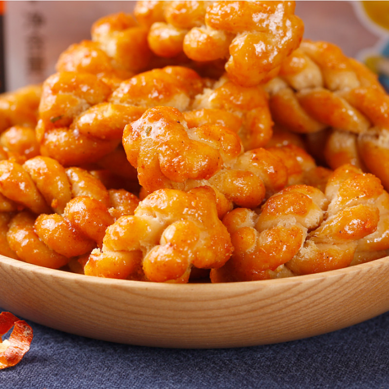 蜂蜜小麻花散装袋御麻花蜜麻花办公室网红休闲零食香酥小麻包邮